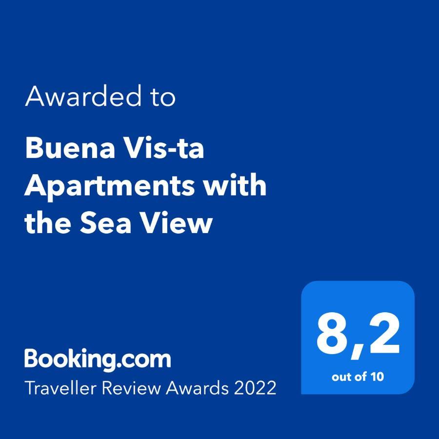 Buena Vis-Ta Apartments With The Sea View エクステリア 写真